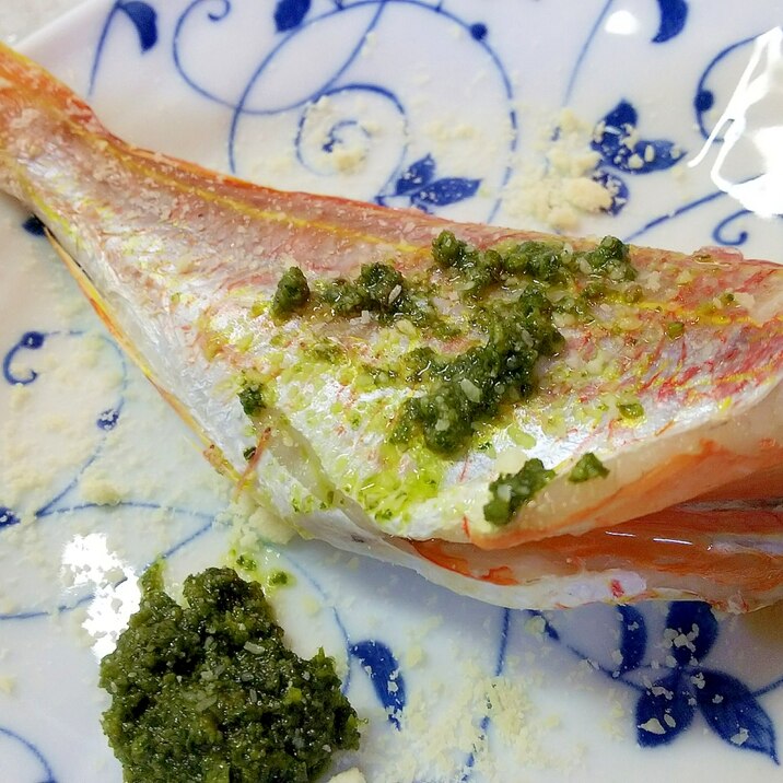 イトヨリダイのバジルソース添え レシピ 作り方 By 育児パパの菜園レシピ 楽天レシピ イトヨリダイのバジルソース添え レシピ 作り方 By 育児パパの菜園レシピ 楽天レシピ